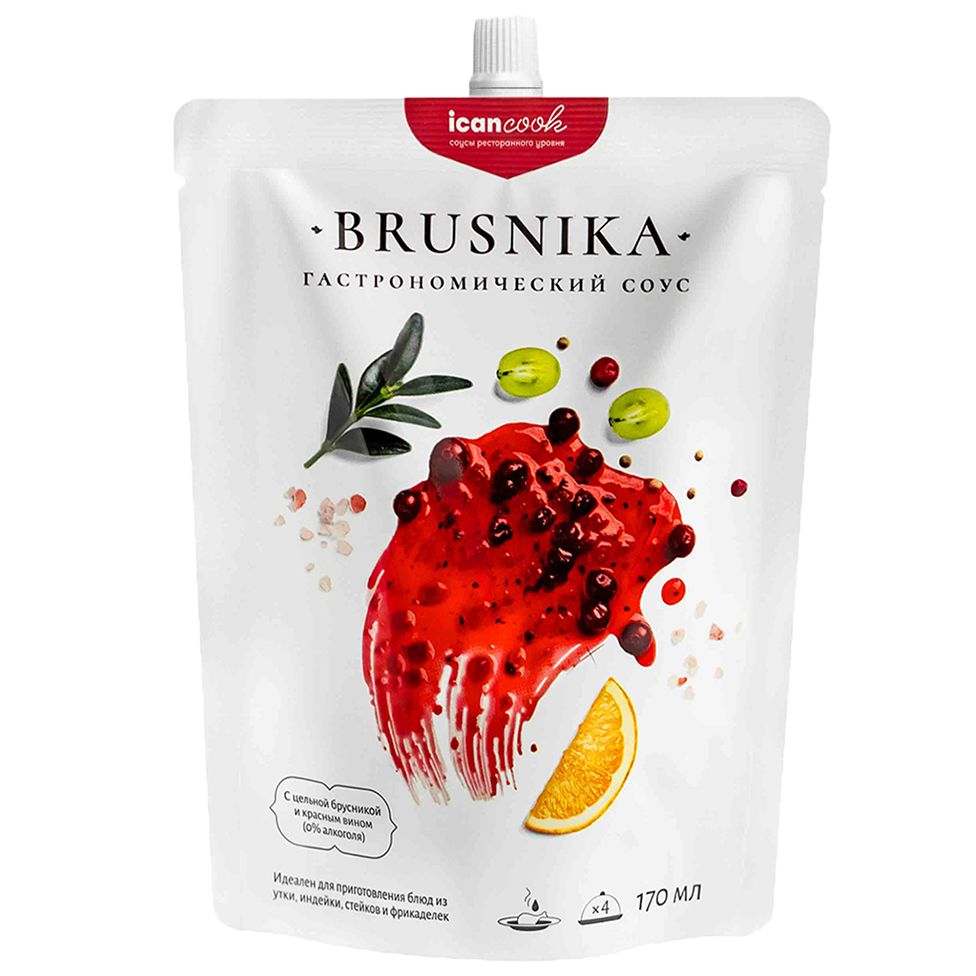 Соус Icancook, большой, брусничный — изображение 2