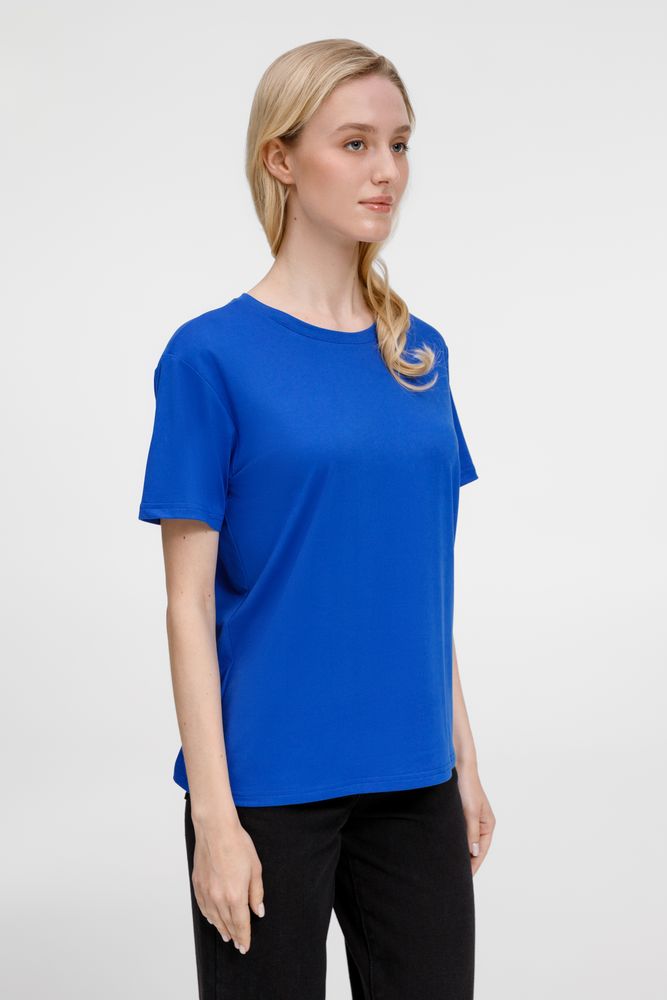 Футболка унисекс Senti, ярко-синяя — изображение 7