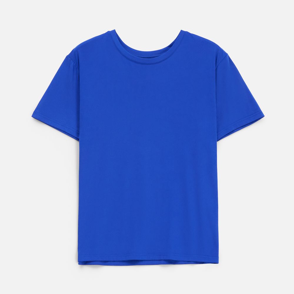 Футболка унисекс Senti, ярко-синяя — изображение 2