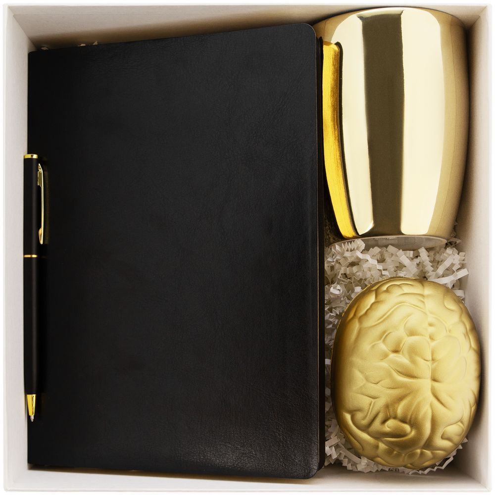 Набор Think Big, черный с золотистым — изображение 3