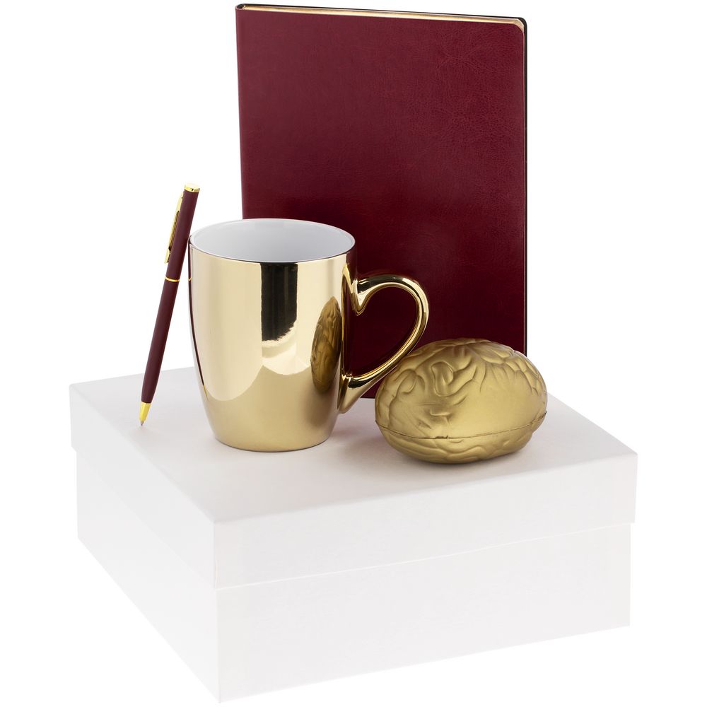 Набор Think Big, бордовый с золотистым — изображение 2