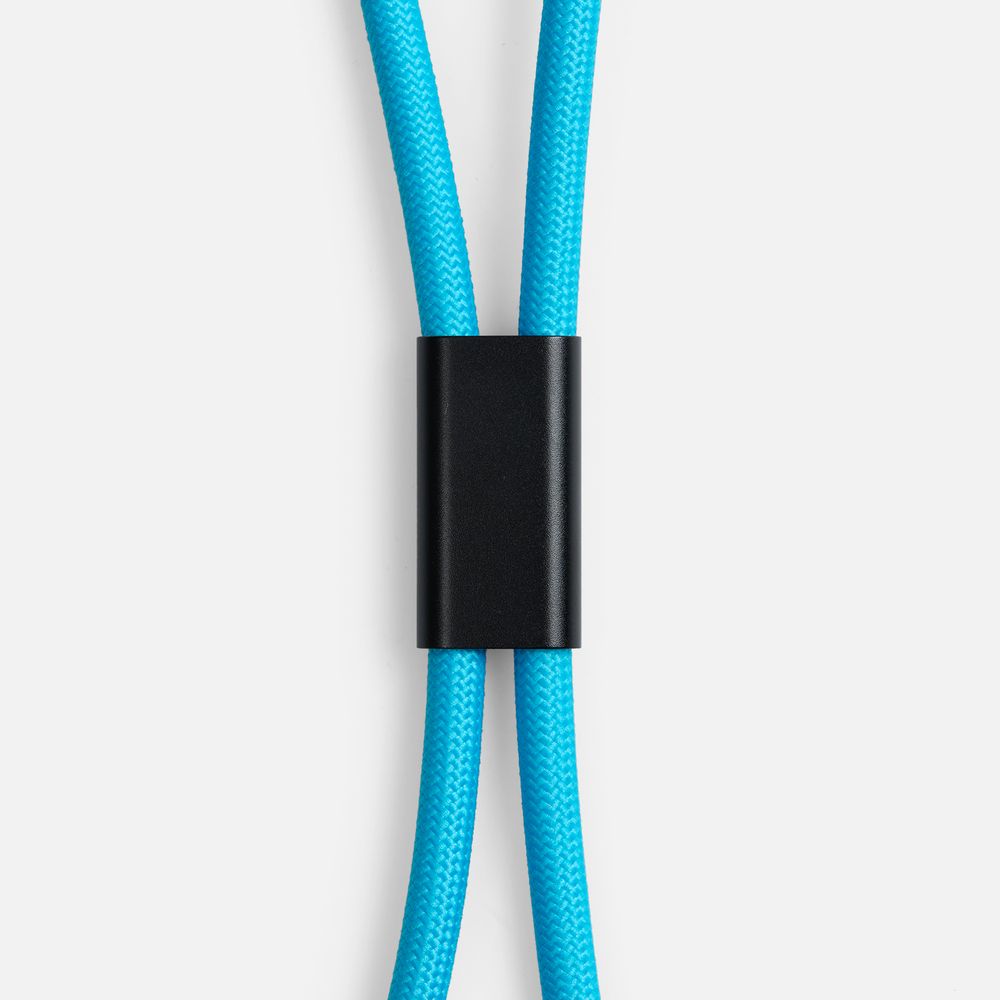 Кабель-ланьярд energyFlex Power Delivery 60 Вт, синий — изображение 5