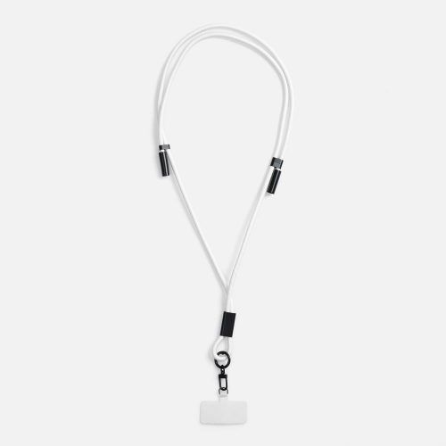 Кабель-ланьярд energyFlex Power Delivery 60 Вт, белый
