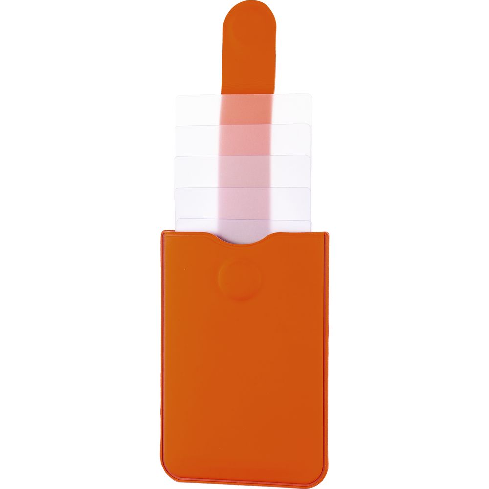 Чехол для карточек Faery, оранжевый — изображение 4