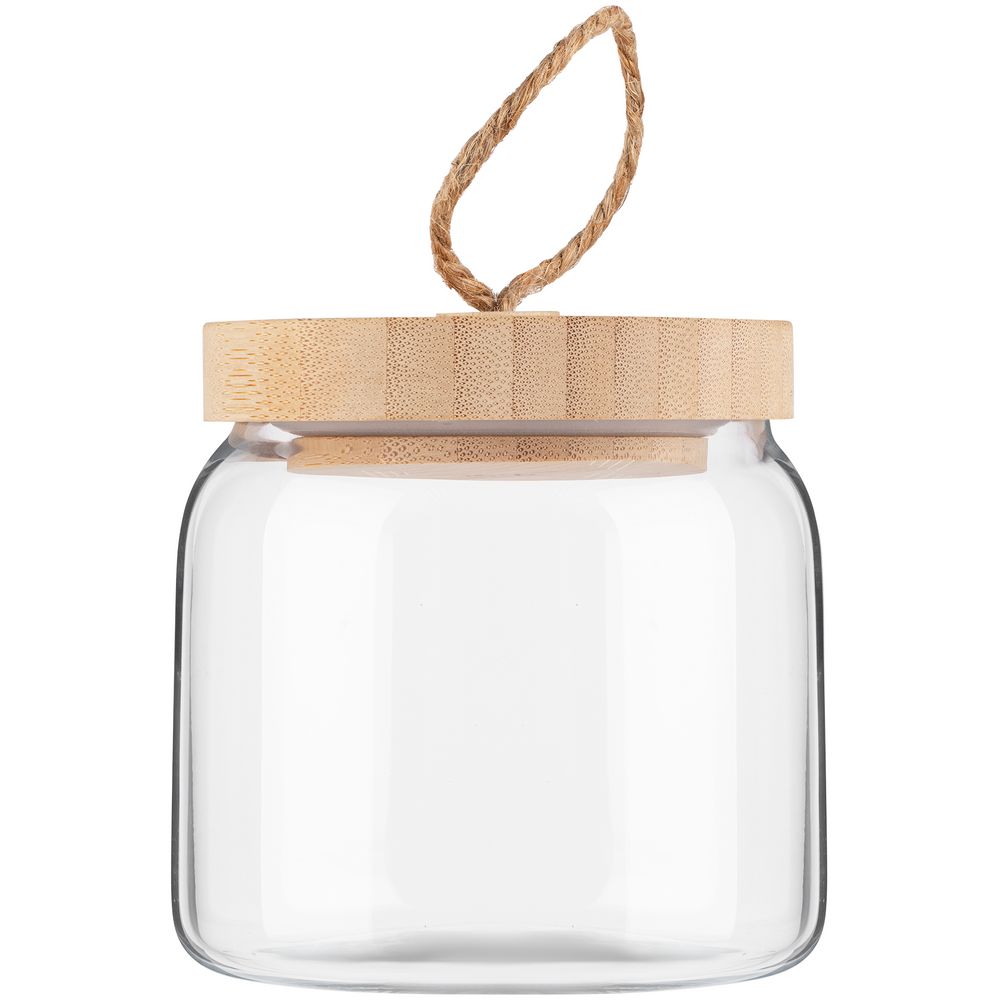 Банка с бамбуковой крышкой Woody S — изображение 2