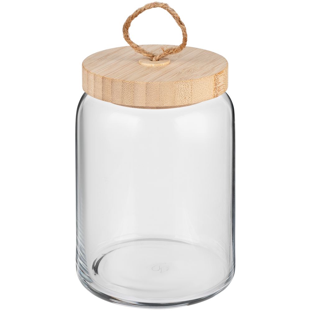 Банка с бамбуковой крышкой Woody M — изображение 2