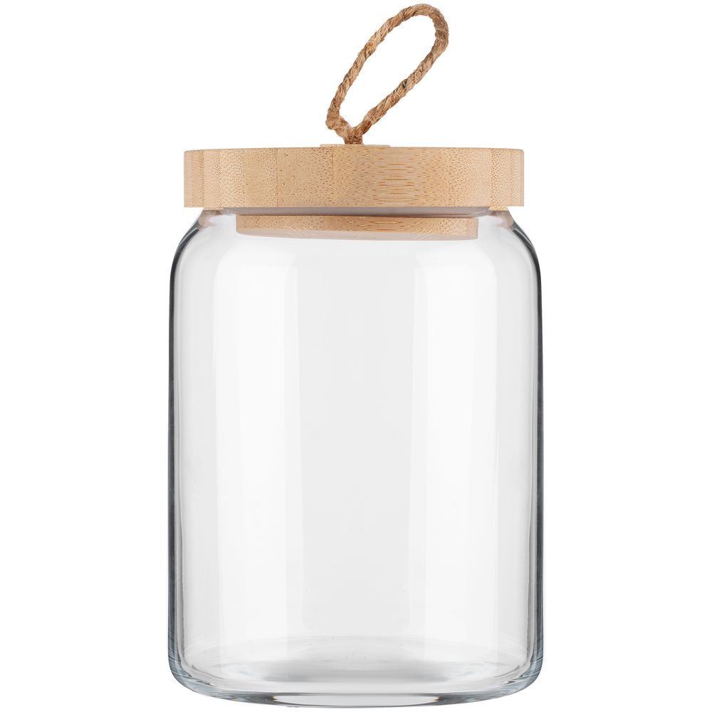 Банка с бамбуковой крышкой Woody M — изображение 3