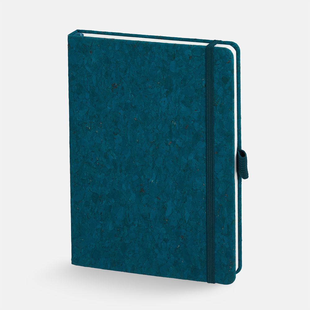 Блокнот Cork County, синий — изображение 2