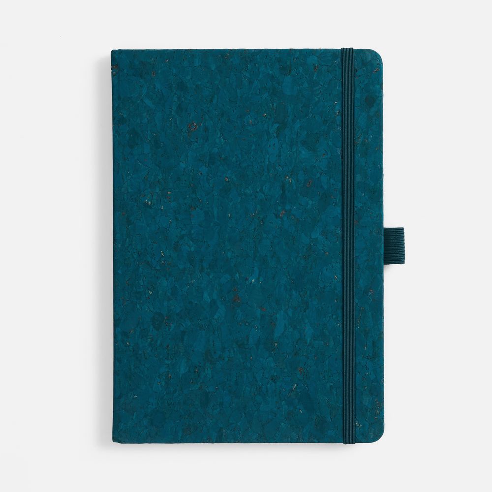 Блокнот Cork County, синий — изображение 4