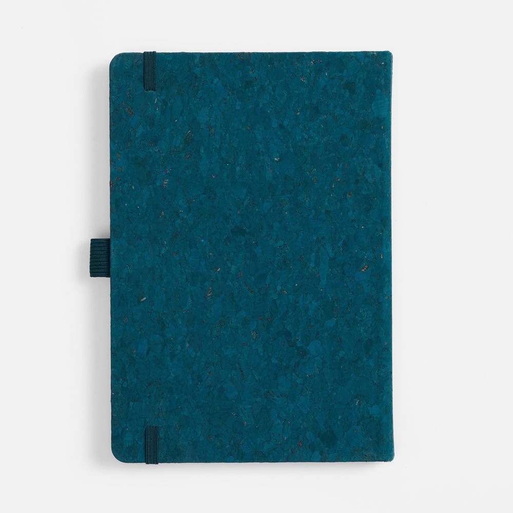 Блокнот Cork County, синий — изображение 5