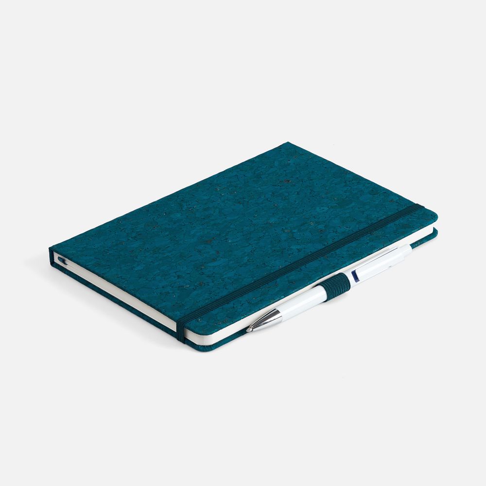 Блокнот Cork County, синий — изображение 7