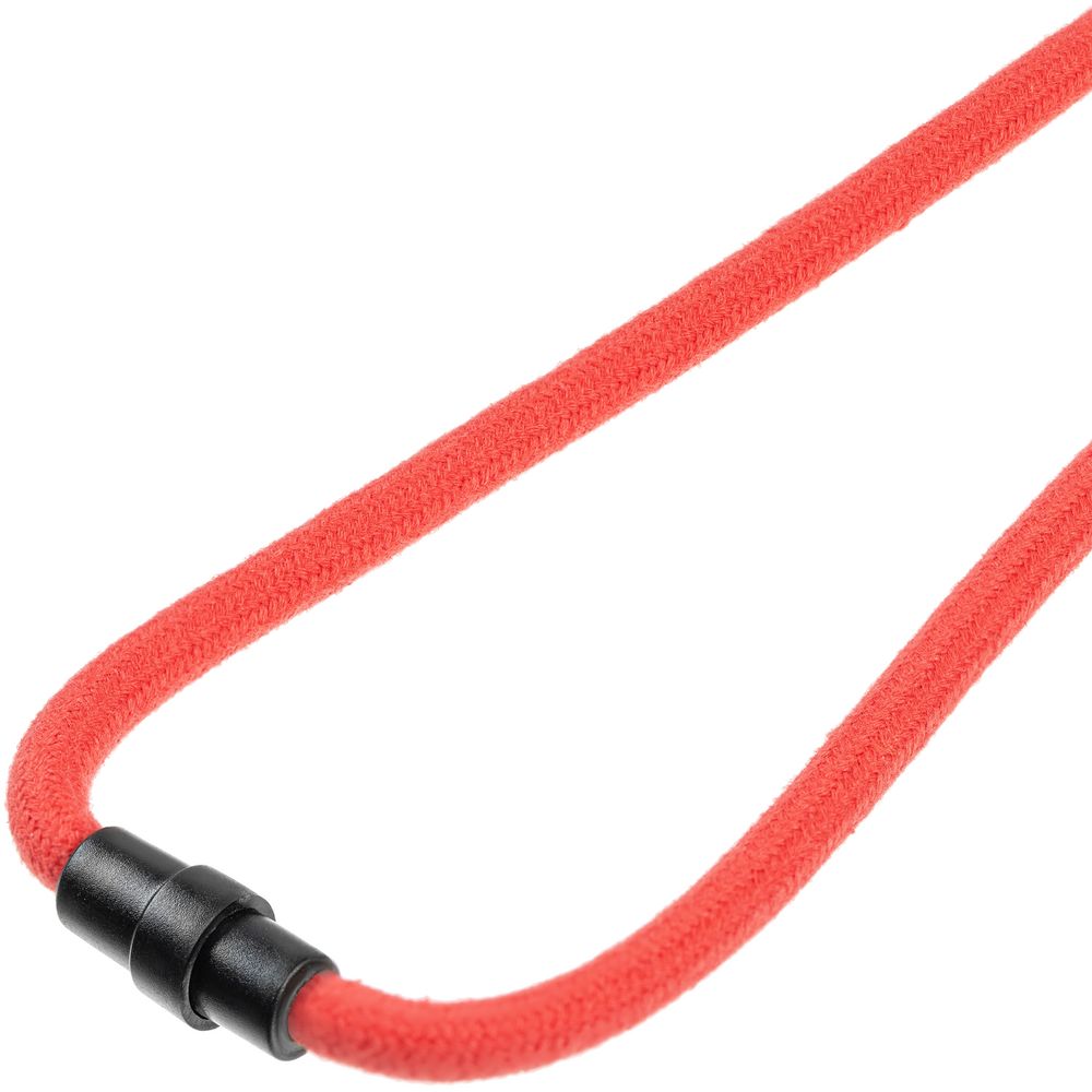 Шнурок для бейджа Tube Wood, красный — изображение 5