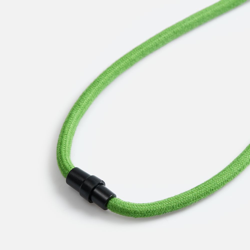 Шнурок для бейджа Tube Wood, зеленый — изображение 5