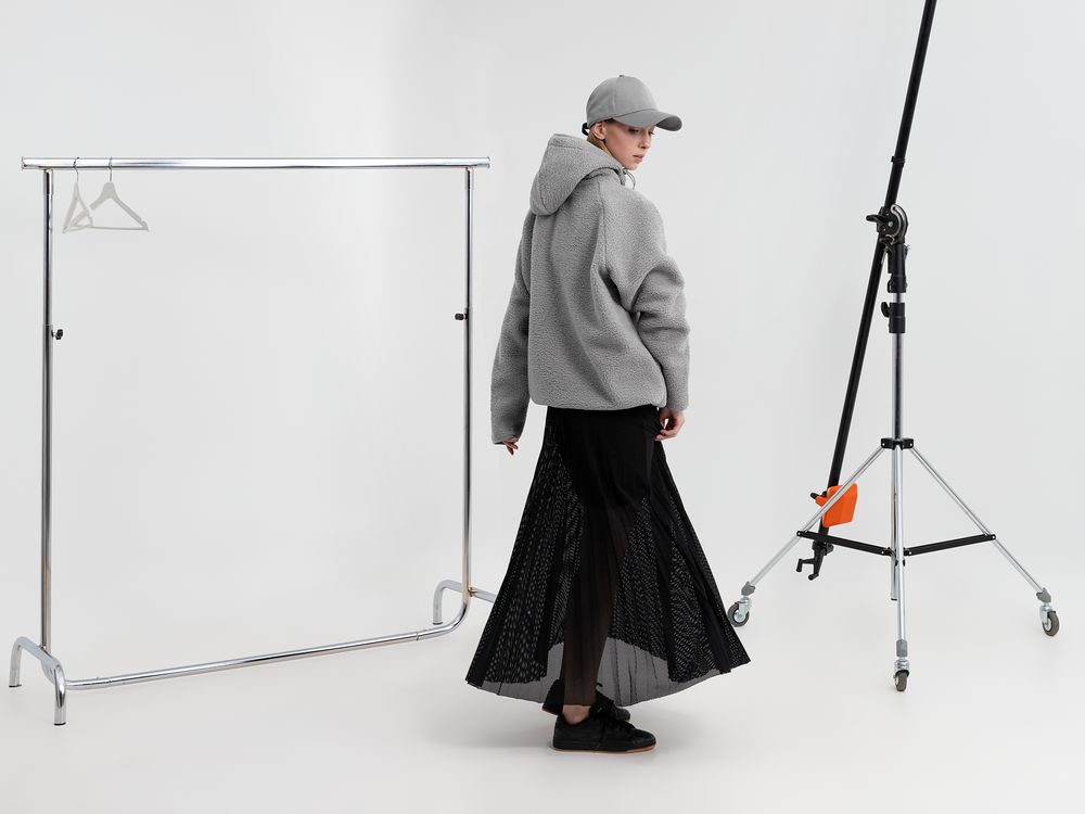 Бейсболка Kosmos, серая — изображение 11