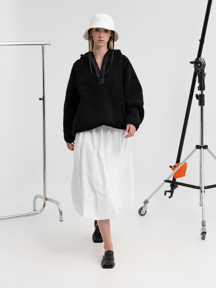 Анорак унисекс Oblako, черный — изображение 12