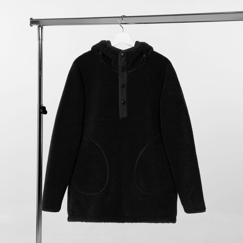 Анорак унисекс Oblako, черный — изображение 2