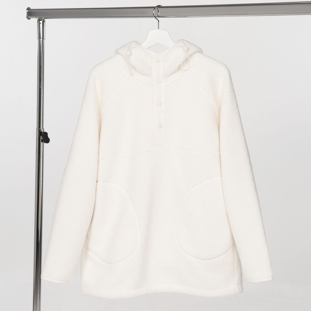 Анорак унисекс Oblako, молочно-белый — изображение 2