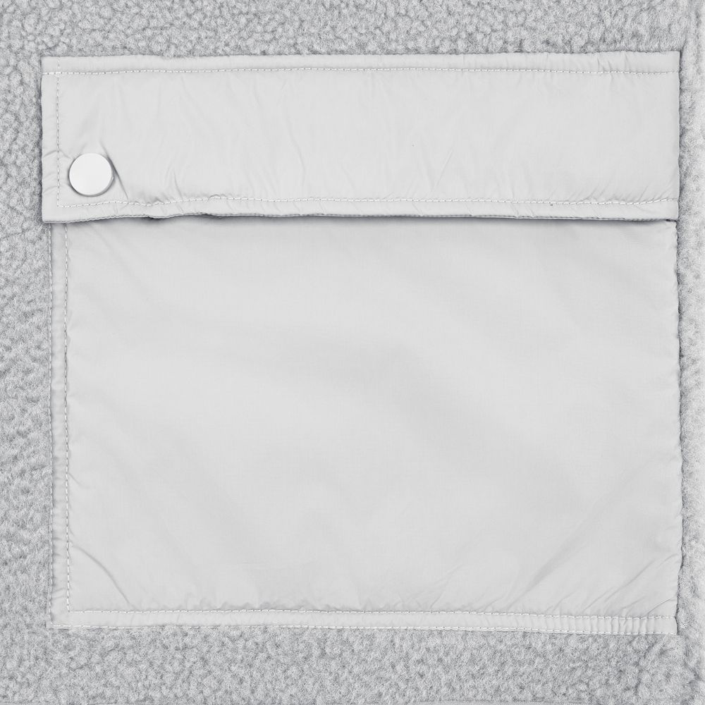 Жилет унисекс Oblako, светло-серый — изображение 7