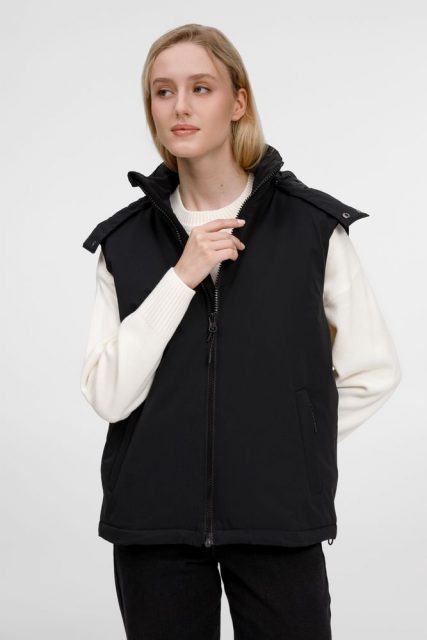 Жилет унисекс Sfera, черный