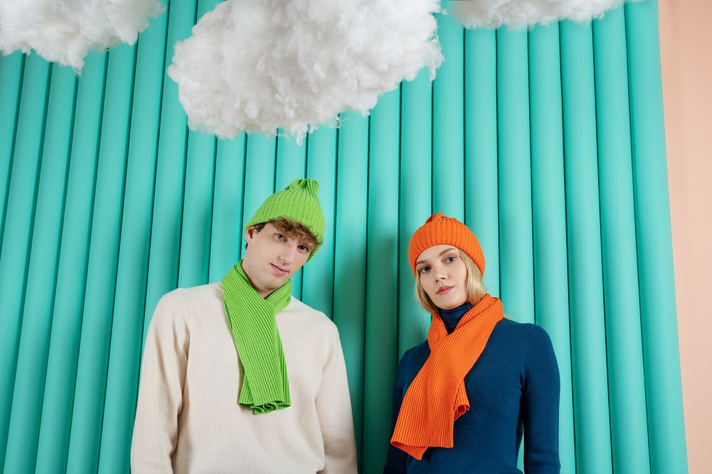 Шарф Yong, оранжевый — изображение 6