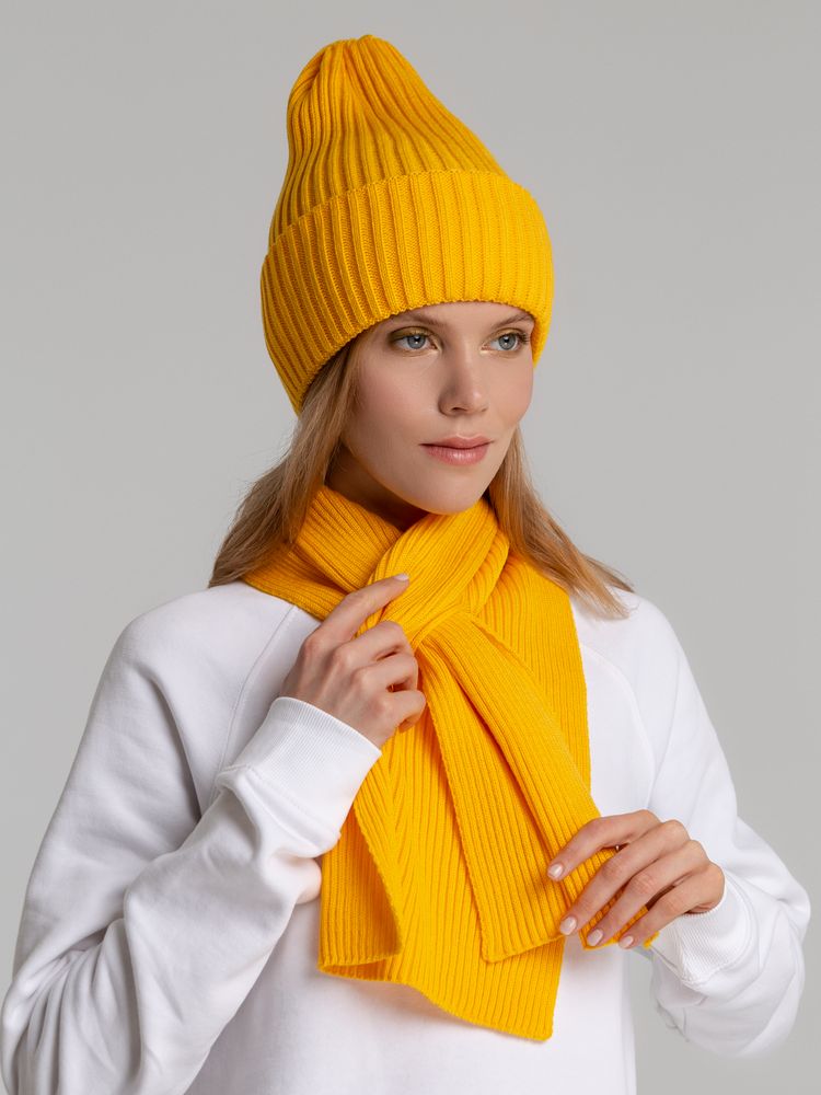 Шарф Yong, желтый — изображение 5