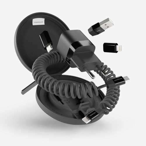 Зарядное устройство Vonmahlen Allroundo GaN, черное