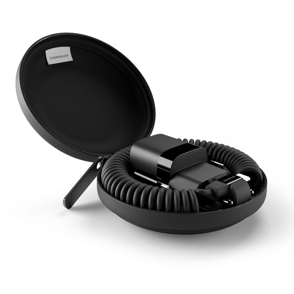 Зарядное устройство Vonmahlen Allroundo GaN, черное — изображение 5