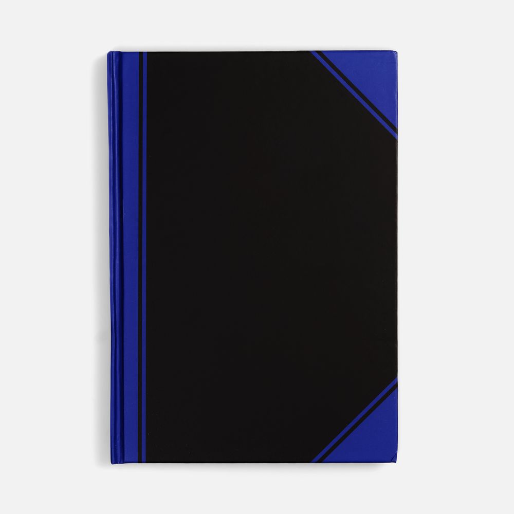 Блокнот Accenti, черный с синим — изображение 2