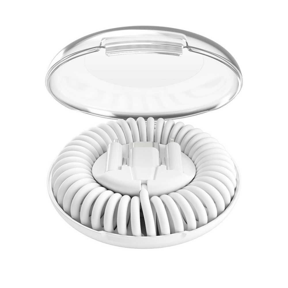 Кабель Vonmahlen Allroundo Eco для быстрой зарядки, белый — изображение 2