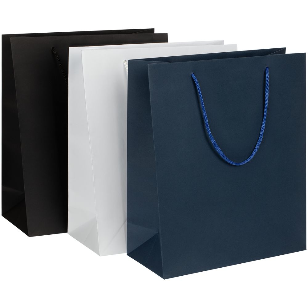 Пакет бумажный Vid L, черный — изображение 4