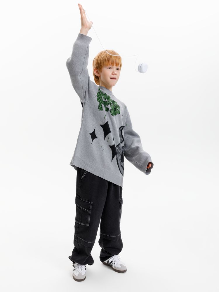 Игрушка-антистресс йо-йо Loopy, белая — изображение 5