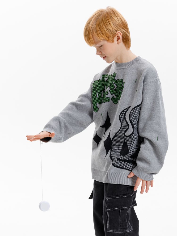 Игрушка-антистресс йо-йо Loopy, белая — изображение 6