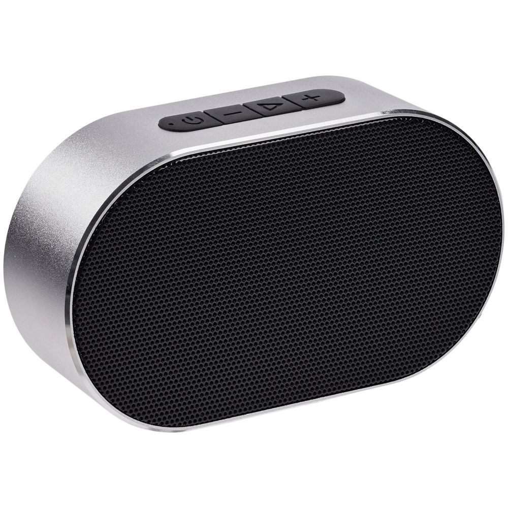 Беспроводная колонка Sound Count, серебристая — изображение 2