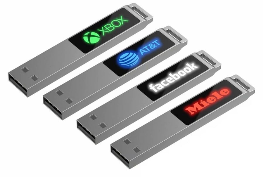 Флешка markBright с зеленой подсветкой, 32 Гб — изображение 7