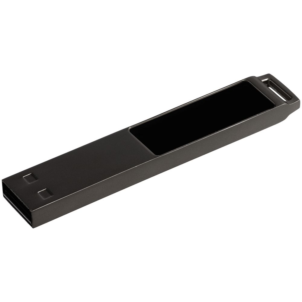 Флешка markBright Black с синей подсветкой, 32 Гб — изображение 2