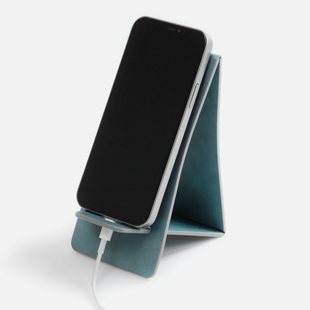 Подставка для телефона Petrus, голубая — изображение 3