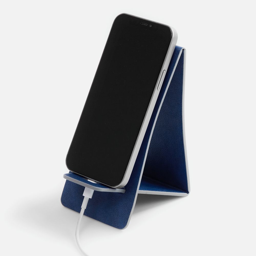 Подставка для телефона Petrus, синяя — изображение 3