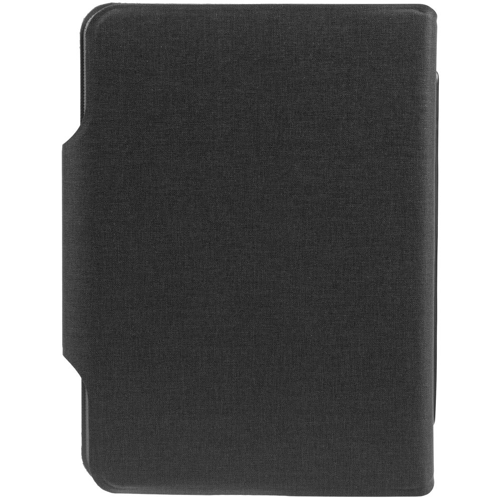 Органайзер с блокнотом и аккумулятором Oiro, черный — изображение 6