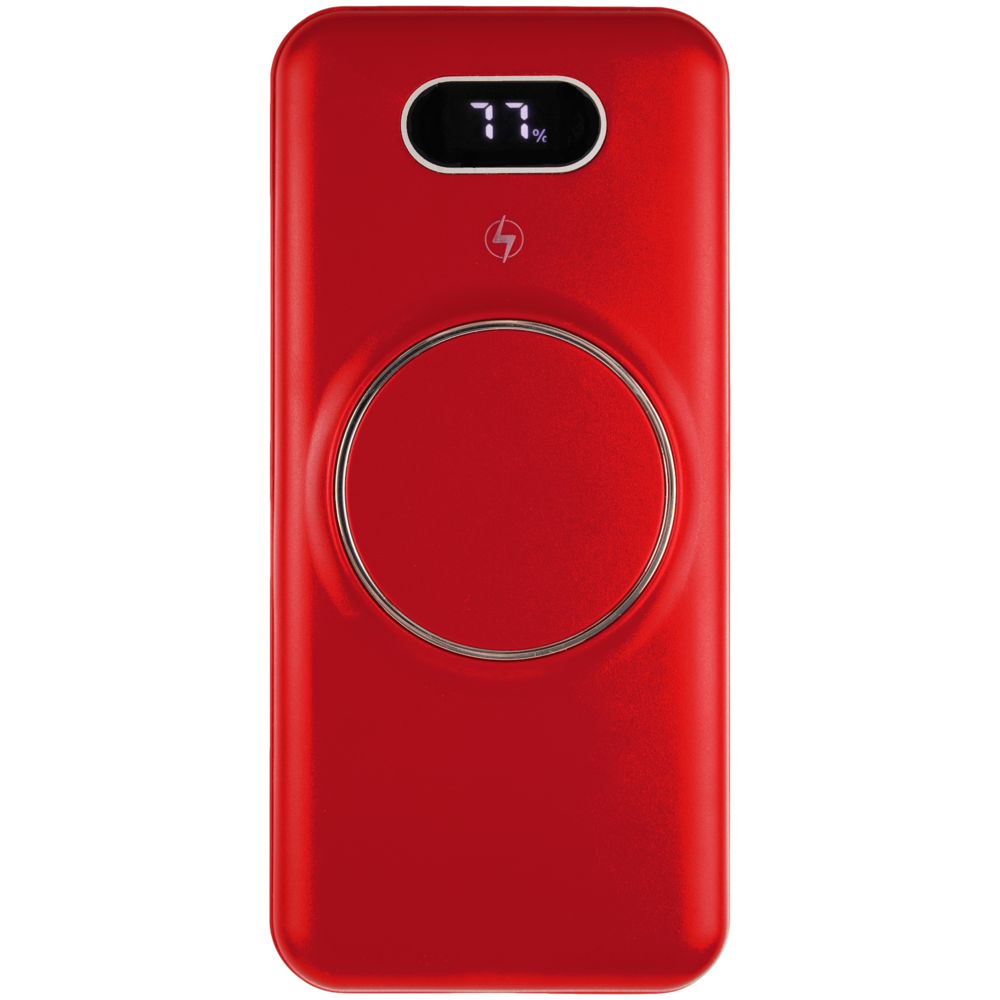 Внешний аккумулятор Omni Qi 10000 мАч, красный — изображение 3