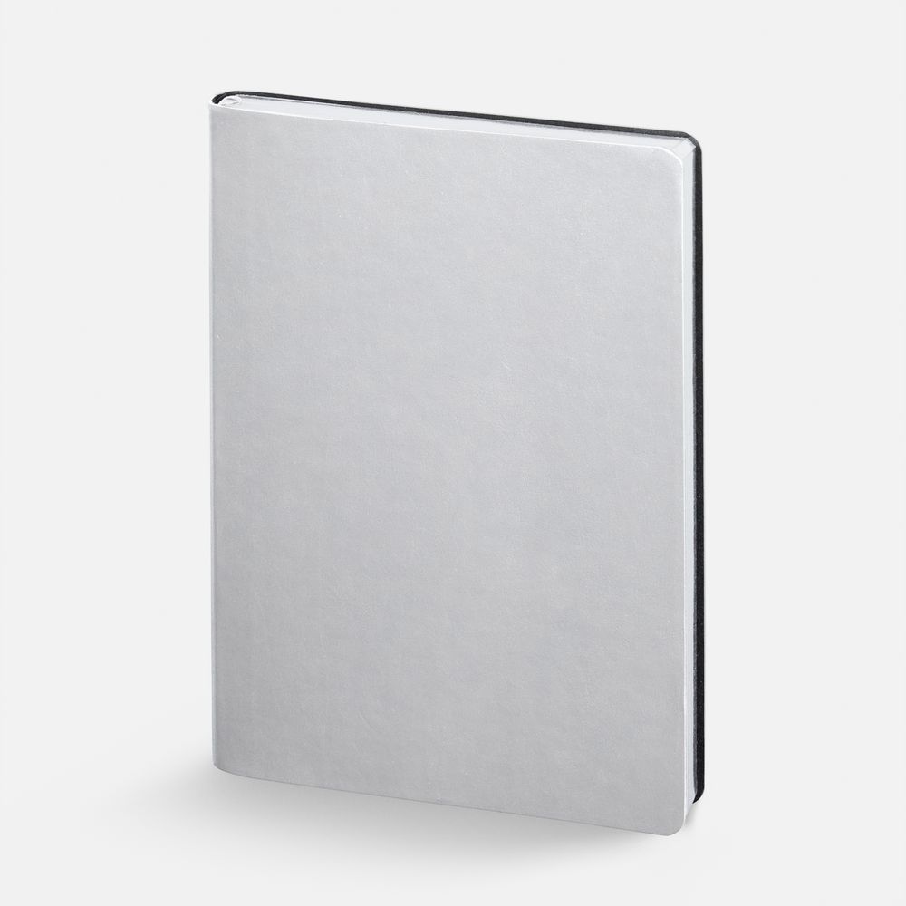 Ежедневник Nebraska Flex, недатированный, серебристый