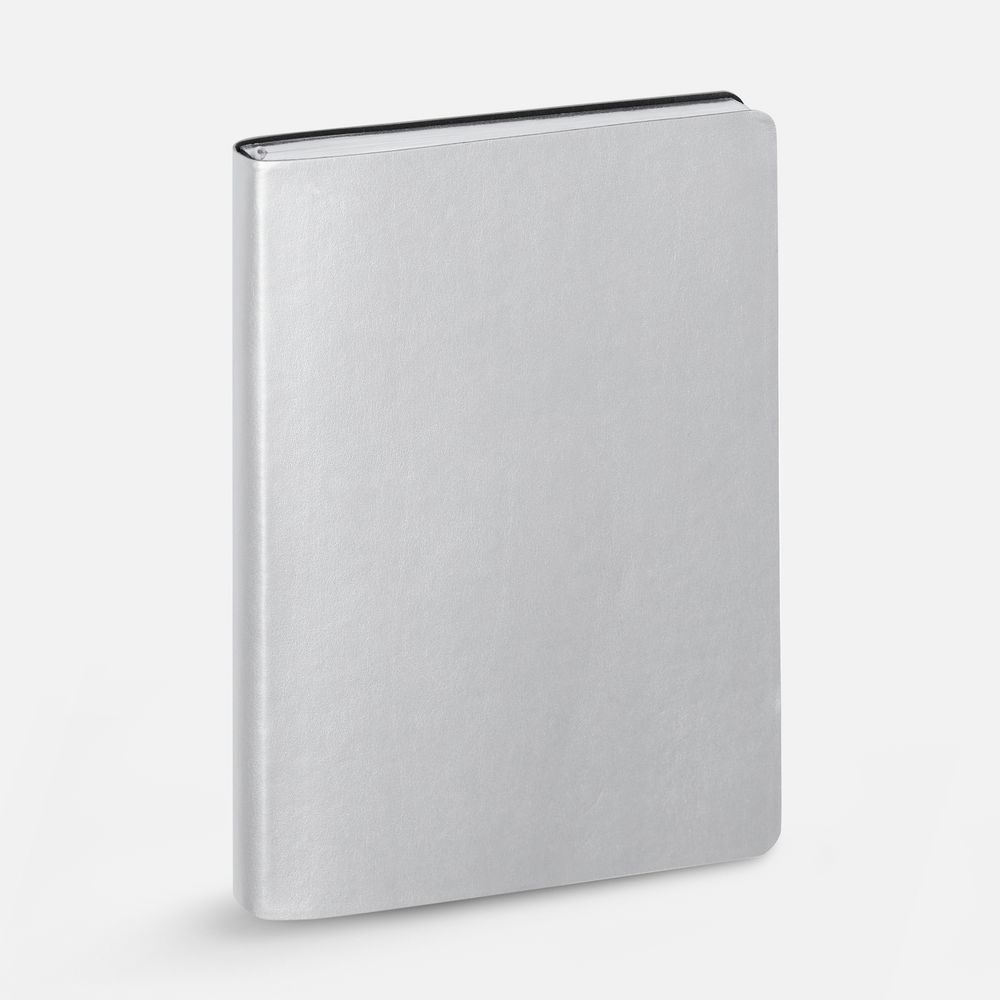 Ежедневник Nebraska Flex, недатированный, серебристый — изображение 3