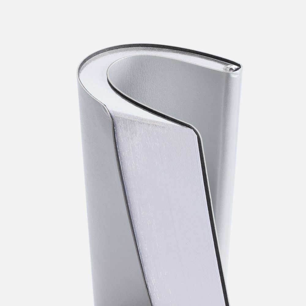 Ежедневник Nebraska Flex, недатированный, серебристый — изображение 7