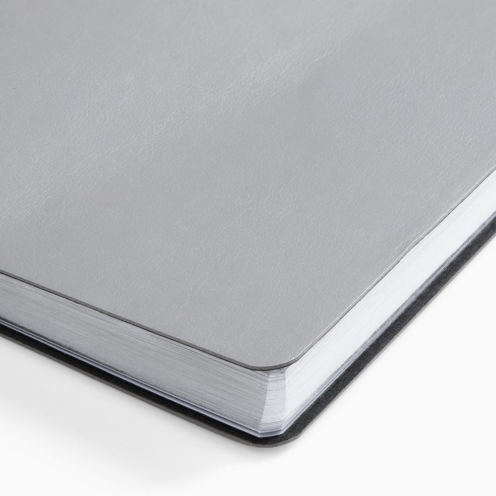 Ежедневник Nebraska Flex, недатированный, серебристый — изображение 8