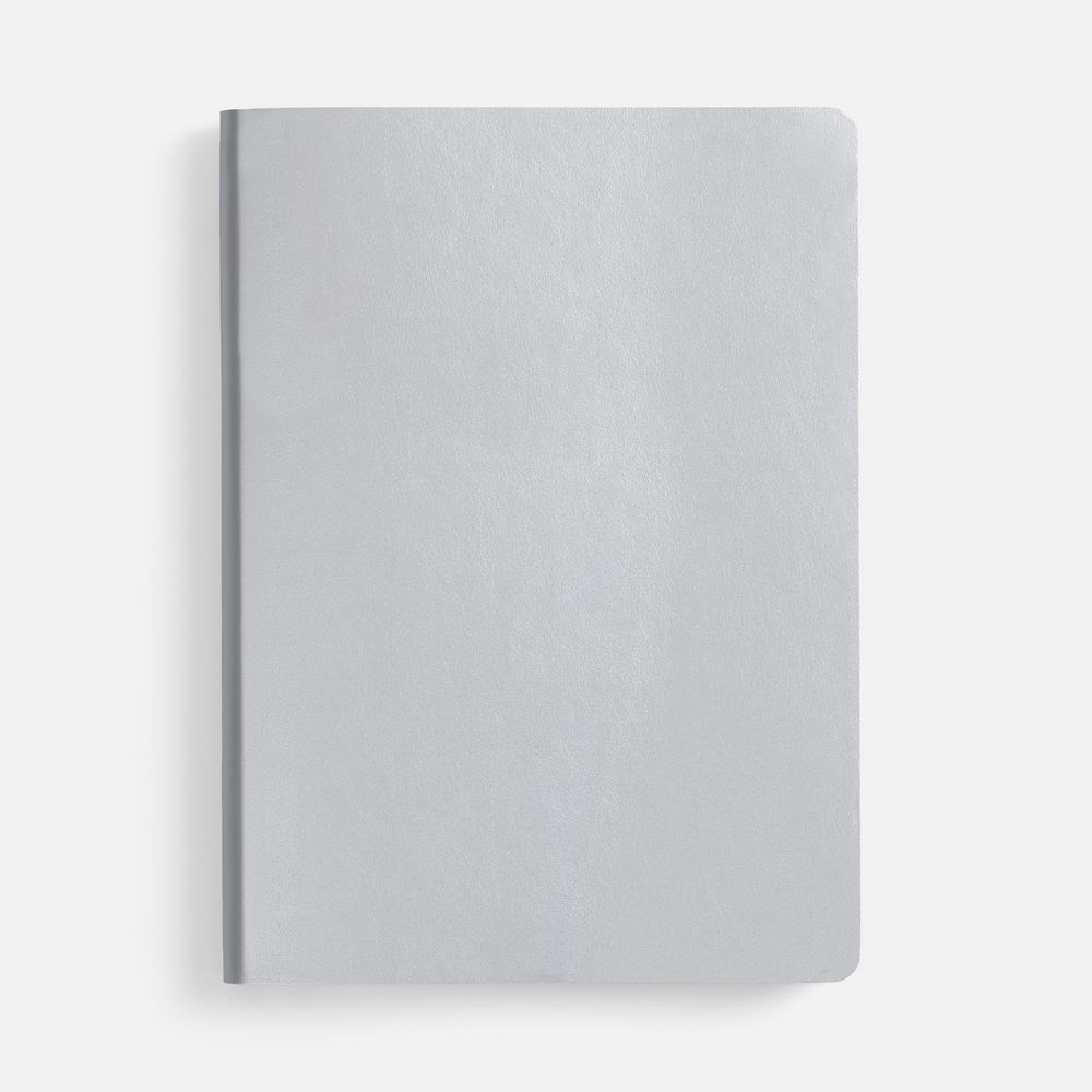 Ежедневник Nebraska Flex, недатированный, серебристый — изображение 4