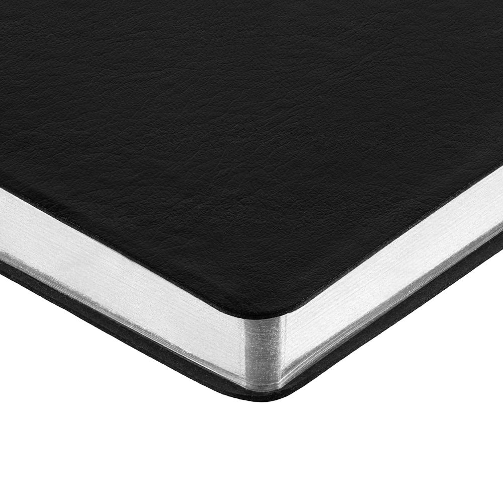 Ежедневник Nebraska Flex, недатированный, черный с серебристым — изображение 7