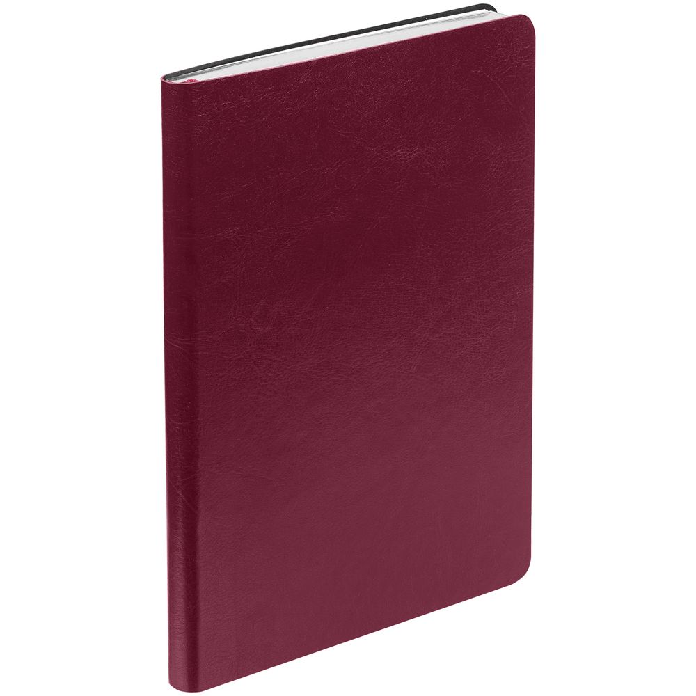 Ежедневник Nebraska Flex, недатированный, бордовый с серебристым — изображение 4
