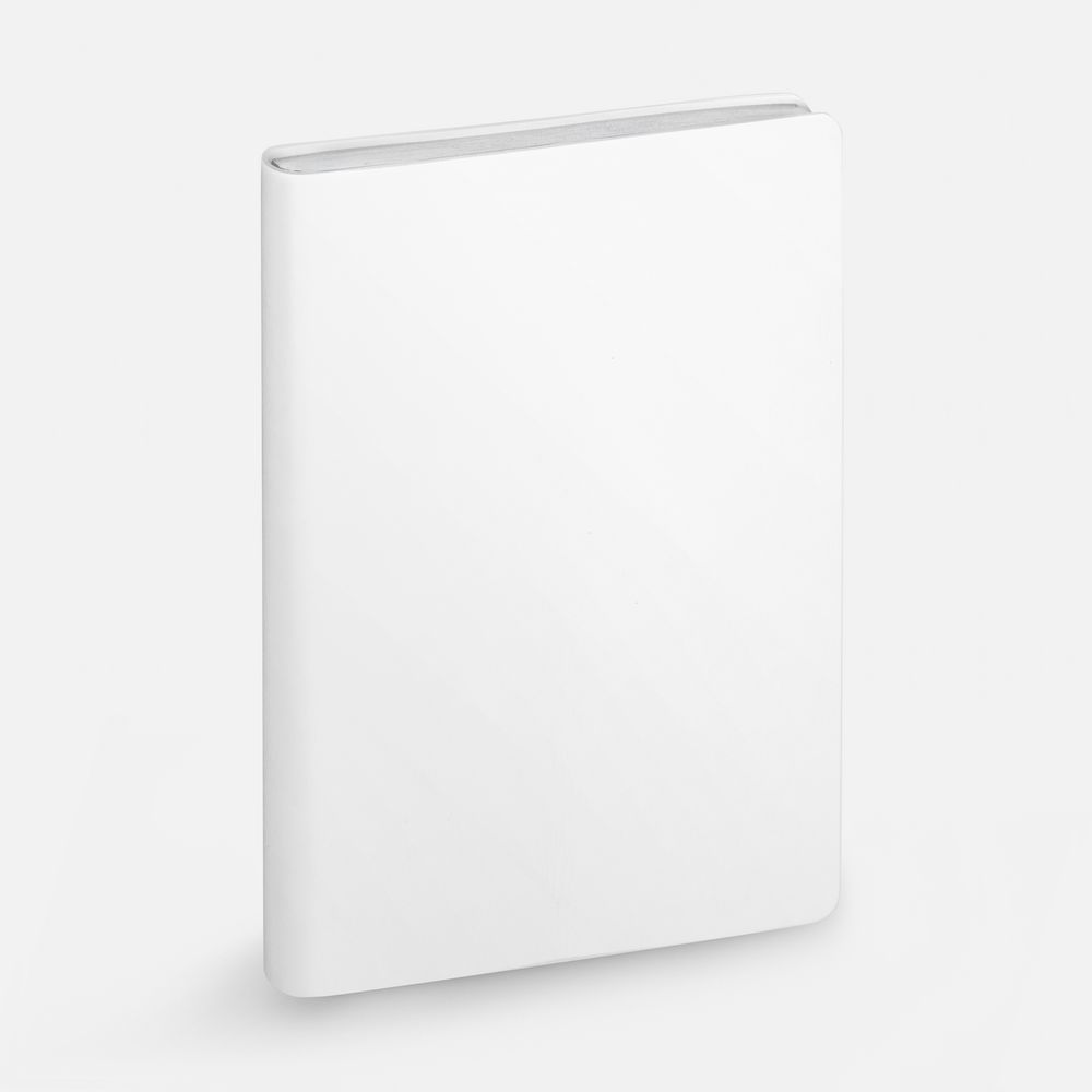Ежедневник Nebraska Flex, недатированный, белый с серебристым — изображение 3