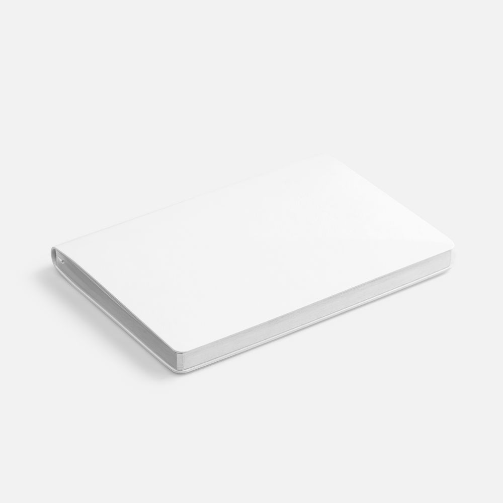 Ежедневник Nebraska Flex, недатированный, белый с серебристым — изображение 4