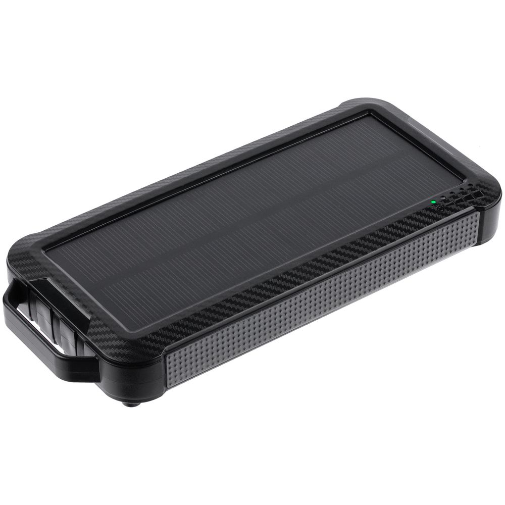 Аккумулятор защищенный Total Control 10000 мАч, черный с серым — изображение 3