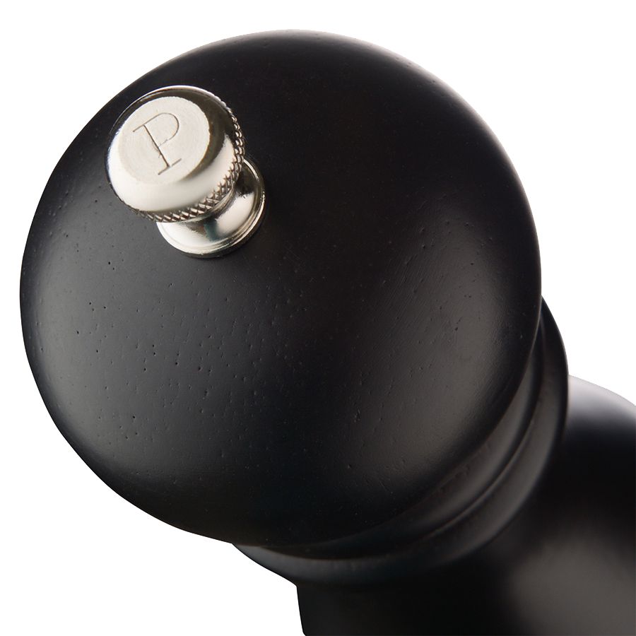 Мельница для перца Wood, большая, черная — изображение 3